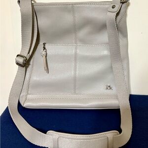 The Sak Light Gray Crossbody Bag